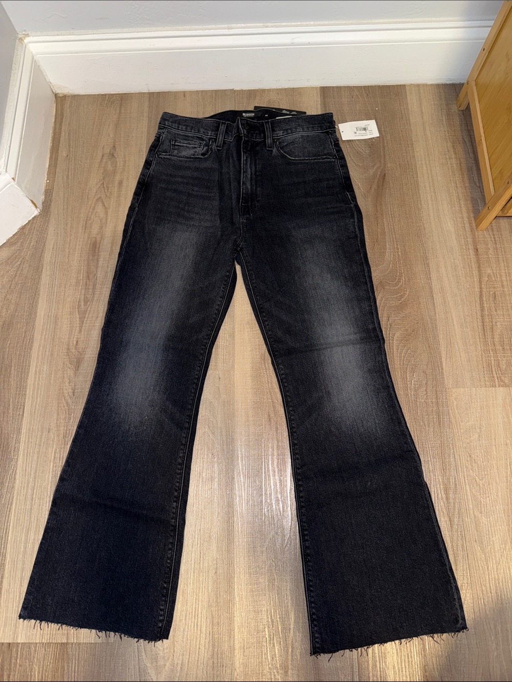 Hudson Jeans Women’s Black High-Rise Flare Jeans